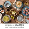 Moritz & Moritz ORGANIC reaktiv grau Geschirrset 36 tlg. Produktbild-Vorschau 7