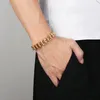 Uni-Armband, Motorradketten-Design, Edelstahl, Produktbild-Vorschau 4