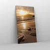 Bild auf Leinwand - Leinwandbild - Strand Wolken Abend Produktbild-Vorschau 4