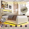 Flieks Hydraulisches Polsterbett 90x200cm mit USB und Produktbild-Vorschau 5