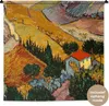 MuchoWow® Wandteppich Wandbehang Landschaft mit einem Haus Produktbild-Vorschau 1