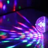 LED Glühbirne E27 Mehrfarbig RGB 3W Drehbar Diskokugel Produktbild-Vorschau 2