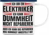 Trendation - Elektriker Emaille Tasse Geschenk Produktbild-Vorschau 1
