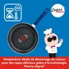 A Tefal Chefclub frying pan with a cartoon chef character and marketing text. Produktbild-Vorschau