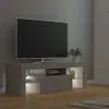 TV-Schrank mit LED-Beleuchtung Betongrau 120x35x40 cm Produktbild-Vorschau 8