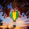 Lampada a LED solare a forma di mongolfiera colorata da Anteprima dell’immagine prodotto 5