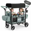 Sekey Bollerwagen Faltbar mit Dach Zwillingsmodus Produktbild-Vorschau 1