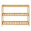 Schuhregal ’Dammfleth’ 55 x 67,5 x 27 cm Bambus Produktbild-Vorschau 4