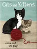 Nostalgic-Art - Magnet 6 x 8 cm - Animal Club - Cats and Produktbild-Vorschau 1