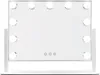 Zrkadlo na líčenie UNIQ Paris s 11 LED žiarovkami - biele Náhľad obrázku produktu 6