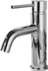 A close-up studio shot of a chrome faucet. Podgląd zdjęcia produktu