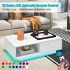 Couchtisch mit buntem Licht & Fernbedienung, moderner Produktbild-Vorschau 2