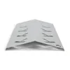A close-up, angled view of a metal aroma rail for a grill, isolated on a white background. Náhľad obrázku produktu
