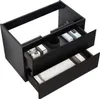 Badplaats Waschbeckenunterschrank Angela 80 x 48 cm Schwarz Produktbild-Vorschau 2