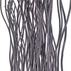 A close-up view of a woven room divider made of dark brown willow branches against a white background. Náhled obrázku produktu