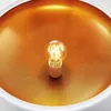 Lindby Deckenlampe Gerwina, weiß/gold, Metall, 40 cm, E27 Produktbild-Vorschau 5