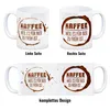 Kaffeebecher mit Spruch: Kaffee weil es für Bier zu früh Produktbild-Vorschau 4