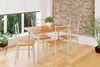 CASARIA® Ensemble table à manger avec 4 chaises hêtre Voir les images du produit 3