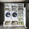 Roomart SERIE 1 Schrankwand 194 cm breit, Weiß Produktbild-Vorschau 4
