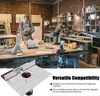 Sada 2 Router Table Insert Plate hliníkové slitiny dřeva Náhled obrázku produktu 4