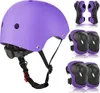WayEee Knieschoner Kinder mit Helm, Schonerset Kinder 3-10 Produktbild-Vorschau 1