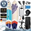 BRAST SUP Board Wood | Aufblasbares Stand up Paddle Set | Produktbild-Vorschau 1