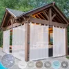 Outdoor Vorhang Wetterfest Wasserdicht Transparent Voile Produktbild-Vorschau 6