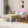 MODFU Metallbett 120x200 LED-Bettrahmen mit Produktbild-Vorschau 4