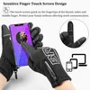 ROCKBROS Winter Fahrradhandschuhe Winddicht Touchscreen Produktbild-Vorschau 7