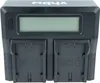 vhbw Dual Ladegerät kompatibel mit Hitachi PV-DV800K, Produktbild-Vorschau 4