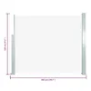 vidaXL Wysuwana markiza boczna 120x300 cm kremowa Podgląd zdjęcia produktu 13