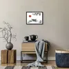 Gerahmtes Poster - Schwarzer Rahmen - China Angler Zeichnen Produktbild-Vorschau 7