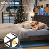 INONEFT Schwebendes Bett 140x200 cm mit RGB LED, Produktbild-Vorschau 6
