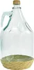 3L Glasballon mit Korb/Weinballon Glas Flasche Produktbild-Vorschau 1