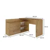 Bureau avec commode MIKOL – chêne artisan Voir les images du produit 5