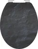 SCHÜTTE WC sedátko BLACK STONE High Gloss s dřevěným jádrem Náhled obrázku produktu 13