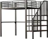 Hochbett 140x200 cm, stabile Metallkonstruktion mit Produktbild-Vorschau 7