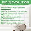 Welldora Premium Kopfkissen 40x80 - 100% Daunenfasern & Produktbild-Vorschau 7