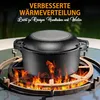 NutriChef arrosto in ghisa con coperchio a induzione - Set Anteprima dell’immagine prodotto 7