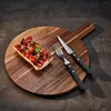 Komplet 6 widelców do steków i pizzy ze stali nierdzewnej Podgląd zdjęcia produktu 3
