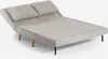 2-Sitzer Schlafsofa skandinavischer Stil aus Stoff Elettra Produktbild-Vorschau 3