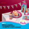 Heidi 162-tlg. Party Set – Geburtstag Deko mit Bechern Produktbild-Vorschau 2