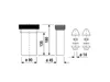 SANIT 58.931.00..0000 WC-Anschlussgarnitur 180mm DN90 Produktbild-Vorschau 1