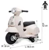 JAMARA Ride-on Vespa Mini weiß Li-Power 8.4 Produktbild-Vorschau 12