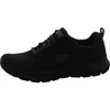 A side view of a black Skechers shoe. Anteprima dell’immagine prodotto