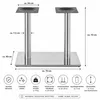 Mucola Colonne de table Pied de meuble Pied de support Pied Voir les images du produit 3