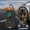 Tragbare Reifenpumpe, 5-mal schneller, ausgestattet mit Produktbild-Vorschau 6