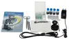 A collection of microscope accessories and components laid out on a white background. Produktbild-Vorschau