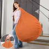 Pouf sacco in velluto a coste BANANAIR 80 x 70 cm Anteprima dell’immagine prodotto 5