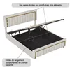 INONEFT Boxspringbett Polsterbett 180x200cm mit Produktbild-Vorschau 5